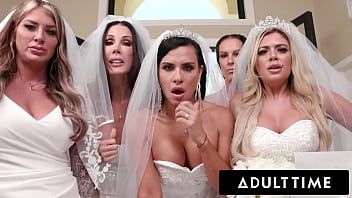 Play ADULT TIME - Big Titty MILF Brides Discipline Big Dick Wedding Planner With INSANE REVERSE GANGBANG!