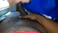 Play Brunette's Interracial Blowjob: Cumshot and BBC