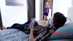 Play Catching Stepmom in Threesome Voyeur Family Taboo Fun