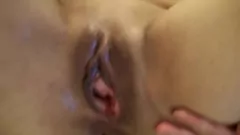 Play Brunette Camgirl's Big Pussy Banged with Toys