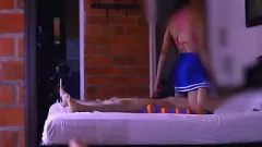 Play Cheerleader Stepsister Shares Naughty Smile Before Hardcore Creampie