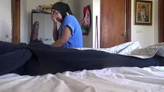 Play Muslim Maid Disturbed by Big Black Cock