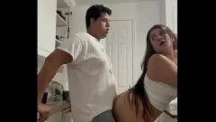 Play Chubby Colombian MILF 'La Paisa' Fucks Neighbor with Family Above