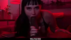 Play Goth Girl Tiffany Nacke's Rough Interracial Encounter