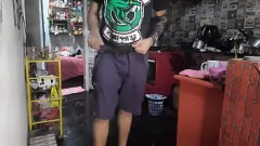 Play Latino Buddy Fingering Double Tits in Worker's Garage