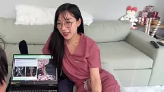 Play Med School Student Elle Lee Returns the Favor to Tutor Carlos