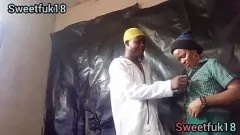 Play Doctor Can't Resist Milf Patient's Shaved Pussy during Outdoor Massage