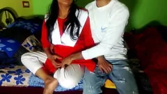 Play Hindi College Girl Hardcore Doggy Style Fuck with Boyfriend