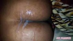 Play Cum-Covered Ebony Pornstar Sofy Doll Gets Hammered