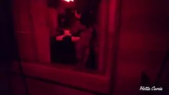 Play Spying on a big ass girl masturbating through the hotel window