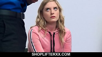 Play Hot blonde teen gets fucked hard by mall cop